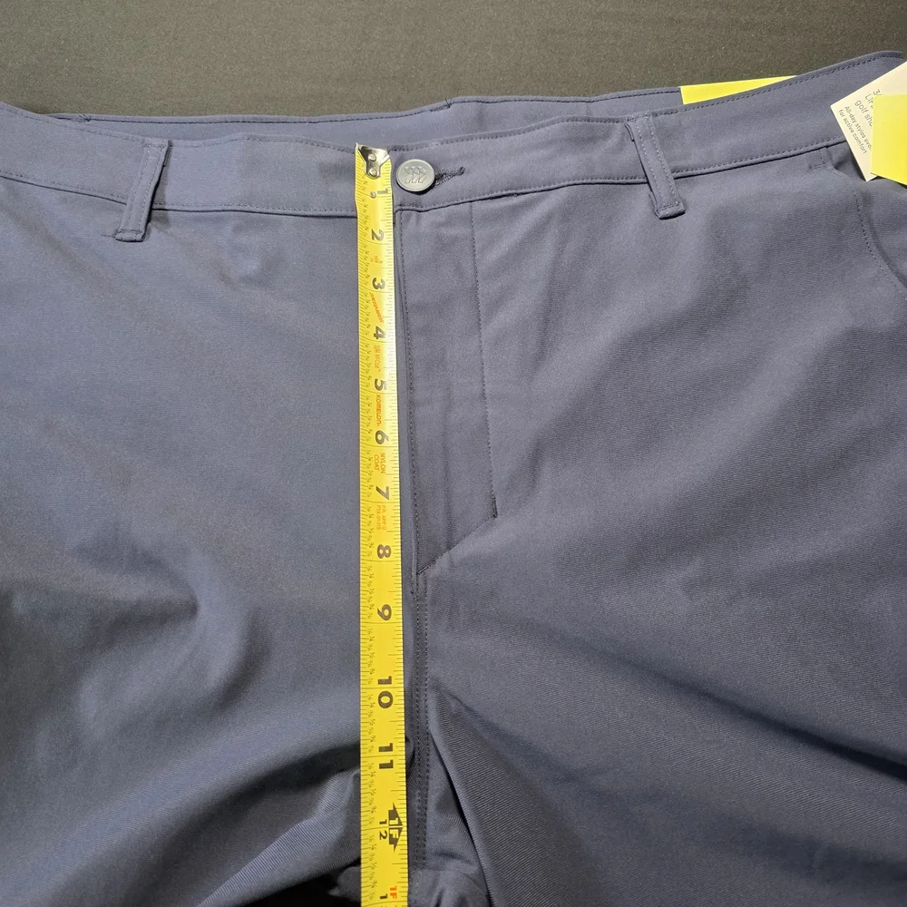 NWT All in Motion Men's Slate Flat Front Shorts,‎ Unlined Golf Shorts Size 38